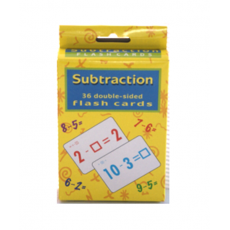 Subtraction Flash Cards